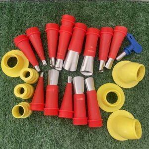 หัวฉีดปืนยิงกาวหรือซิลิโคน (Caulking Nozzles)