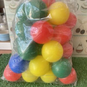 ลูกบอลพลาสติกหลากสีสำหรับบ่อบอล