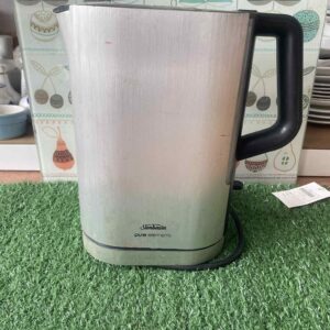 กาต้มน้ำไฟฟ้า Sunbeam Pure Elements เป็นผลิตภัณฑ์ที่เลิกผลิตไปแล้วซึ่งมีตัวเครื่องภายนอกเป็นอะลูมิเนียม