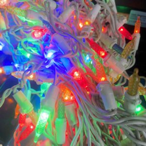 ไฟคริสต์มาส หลากสีแบบดั้งเดิม: