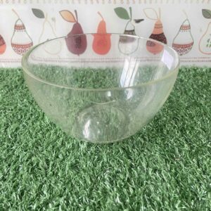 ชามแก้วเจียระไน Baccarat France Clear Crystal Perfection Finger Nut Bowl