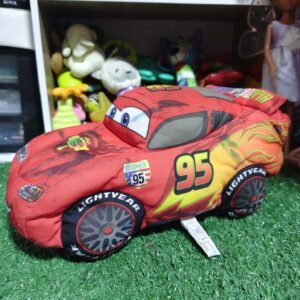 ตุ๊กตาผ้าพลัฌลายไลท์นิ่ง แมคควีน (Lightning McQueen) จาก Disney Pixar