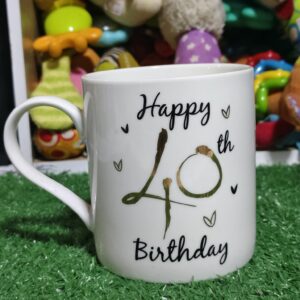 ก้วน้ำสำหรับวันเกิดครบรอบ 40 ปี จาก Simply Gifts โดย Simon Elvin