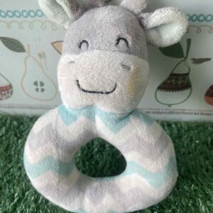 ของเล่นเขย่ามือตุ๊กตานุ่มรูปม้าลาย/ล่อ Funmuch