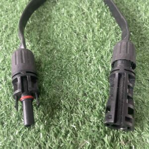 ขั้วต่อสายโซลาร์เซลล์ประเภท MC4 Connector พร้อมสายเคเบิล