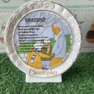 จานที่ระลึกสำหรับคุณปู่