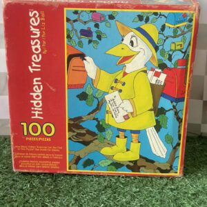 จิ๊กซอว์ "Hidden Treasures" ของ Liz Ball ซึ่งเป็นของสะสมแนวของเล่นหรือเกมที่เน้นการฝึกทักษะการสังเกต