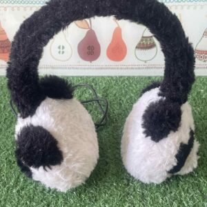 ครอบหูแพนด้าสำหรับเด็กบุด้วยขนเทียมเนื้อนุ่มเป็นพิเศษ