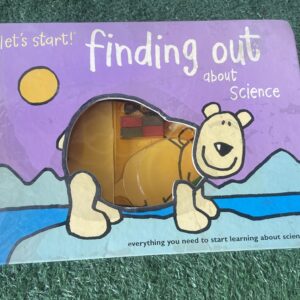 หนังสือเล่มนี้คือ Finding out about Science ซึ่งเป็นหนังสือแนวสารคดีสำหรับเด็กที่แนะนำเรื่องราววิทยาศาสตร์เบื้องต้น