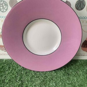 จานอาหารกลางวัน Lenox Rutherford Circle Pink