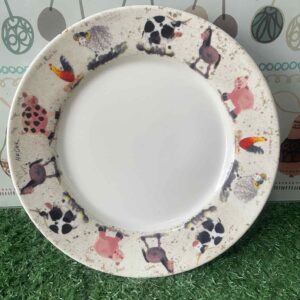 จานลายฟาร์มยาร์ด Queens by Churchill Alex Clark