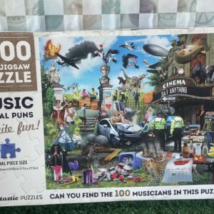 จิ๊กซอว์ 1,000 ชิ้น ในธีม "Music Visual Puns"