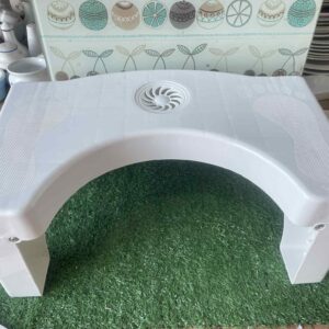 เก้าอี้สำหรับวางเท้าขณะเข้าห้องน้ำ