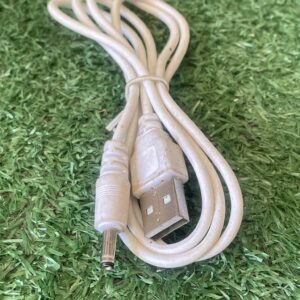 สายชาร์จ USB to DC 5V สีขาว