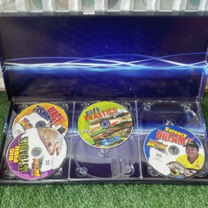 แผ่นดีวีดีนี้คือ AFN Fishing & Outdoors Tactics DVD Series ซึ่งเป็นคอลเลกชันสอนเทคนิคการตกปลา  (หมายเหตุ แผ่น DVD ขาด 2 แผ่น)