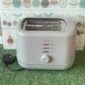 เครื่องปิ้งขนมปัง John Lewis Anyday 2 Slice Toaster สีเทา